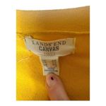 Lands' End Land’s End SZ XS yellow cardigan sweater Photo 3