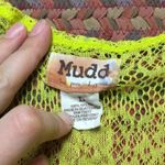 Mudd NEON YELLOW LACE SHIRT Photo 2