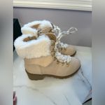 Jellypop Women's Cream Fur-Lined Boots Photo 2