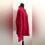 Cato - Women's Red Button-Up Top Size 22 Photo 2