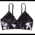 New Mae Women’s Seamless Black Tie Dye Bralette size M Size M Photo 3