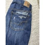 American Eagle  Vintage Hi Rise Flare Jeans Women's 10 Long Distressed 34 Inseam Photo 10