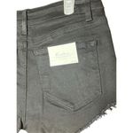 Kancan Jean Shorts Woman’s 5/26 Black Denim Raw Hem Cut Off Festival Shorts NWT Photo 3