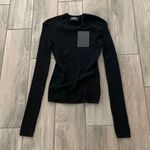 The Kooples  black wool sweater with lace insert Photo 0