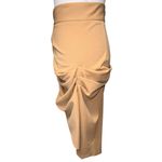 Katie May Mamma Mia Ruched Crepe Skirt Photo 4