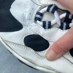 Nike Vintage 90s Air Vengeance Lite Sneakers White Navy Blue Women's size 8.5 Photo 11