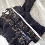 Mur Mur Blazer Corduroy Embroidered Jacket Purple (large) vintage regal asian Photo 4