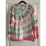 American Eagle Tie Dye Oversized Fleece Crew Neck Sweatshirt Photo 2