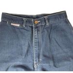 Vintage 70s 80s Gitano Purple Embroidered Pocket High Waist Mom Jeans Sz 10 26"W Photo 1