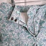 Lands' End  Women's Mid Rise Flat Front Floral Print Chino Shorts - Size 16w Photo 7