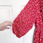 Janan Studio by Robert Janan Vintage Red Pleated Dress Size M Photo 2