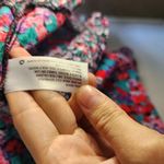 Rixo X Target Floral Puff Sleeve Mini Dress Red Size 4 Photo 3