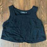 Trendy Queen black cropped tank Size XS Photo 0