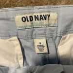 Old Navy  Shorts Womens Sz 8 Medium Light Blue Chino Mid Rise Casual Basic Photo 2