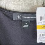 INC Size Medium Black V Photo 5