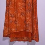 Sundance  Maxi Dress Womens Small Red Floral Tiered Boho Casual Resort Vacation Photo 3