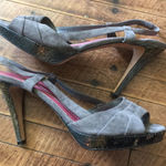 Kate Spade  peep toe slingbacks Snake sole Photo 0