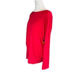 Tek Gear Maternity  Top Size Medium Red Active Dry Tek Long Sleeve Tee NWT Womens Photo 2