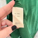 L'Agence Bianca Silk Blouse in Clover Green Photo 4