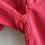 Sandro  Paris Cropped Red Denim Jeans, Size 38 (EU) / Size 8 (US) Photo 10