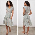 Rails  Amelia sag harbour striped midi dress linen blend Photo 1