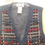 FINAL MARKDOWN Casey and max basket weave vest large Photo 1
