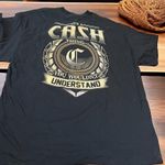 Gildan  “It’s a Cash Thing” Graphic Tee Black Size 2XL Unisex Cotton Shirt Photo 2