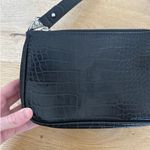 Urban Outfitters  - Faux Croc Shoulder Bag in Black Photo 1