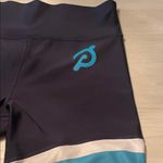 Peloton  Navy and Teal Cycling Shorts Photo 4