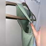 OQQ Women's 1 Piece Bodysuit Sexy Ribbed Strappy Square Neck Sleeveless Sz Large Green Photo 9