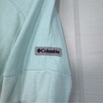 Columbia  Light Blue French Terry FZ Jacket Full Zip Sweatshirt Pockets Size M Photo 3
