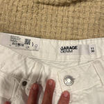 Garage Denim shorts women’s 11 White Size 30 Photo 1