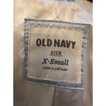 Old Navy Y2K Blue Gray White Plaid Jacket Size XS Photo 2