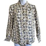 CAbi Providence Leopard Button Front Shirt Size XS Photo 0