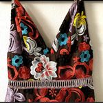 Alexis Multicolored Floral Embroidered Dress Photo 4