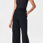 Spanx NWT Casual Friday On The Move High Rise Wide Leg Cargo Pant Very Black 1X Photo 0