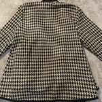 Laura Michelle Cardigan Womens M Houndstooth Open Front Draped Sweater FW17363 Tan Size M Photo 3