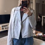 Forever 21  Gray Leather Jacket Photo 0