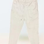 ZARA Minimalist Sheer Creme Pants Women's Size M Photo 0