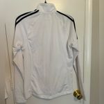 Adidas  White Track Jackets Women Size Medium Photo 3