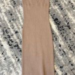 Olive & Oak  By Anthropologie Brown Sleeveless Ribbed Midi Dress Size XS Photo 5