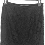 Signature 8  Lace Skirt Small Black Side Zip Pencil style Retro Vintage Flapper Photo 7