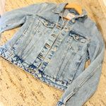 ZARA Denim Jacket Light Wash TRF Women’s Size M (MEX 28) Button Front Photo 10