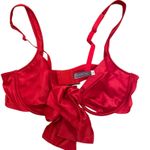Adore Me NWT  Gynger Unlined red balcony bow bra size 3x Photo 1