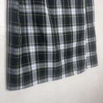 Tracy Evans  Skirt Size 12 Green Black White Plaid Tartan Short Knee High School Photo 2