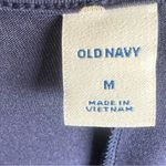 Old Navy  navy and white polka dot swing tunic top size medium Photo 3