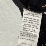 Ulla Johnson Choux top in Noir Floral Eyelet lace Ruffle Neck Flutter Sleeve 2 Photo 5