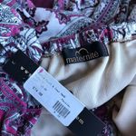 Maternite Women Outfit S Paisley Cowl Neck Top Ruffle Shark Bite Skirt Maternity Size undefined Photo 6