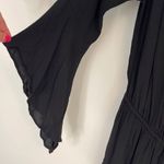 Cotton Candy LA Women's Bell Long‎ Sleeve Romper Off Shoulder Black Size Small Photo 1