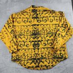 Panhandle Slim Women's Shirt Western Long Sleeve Abstract All Over Print Size XL Yellow Photo 6